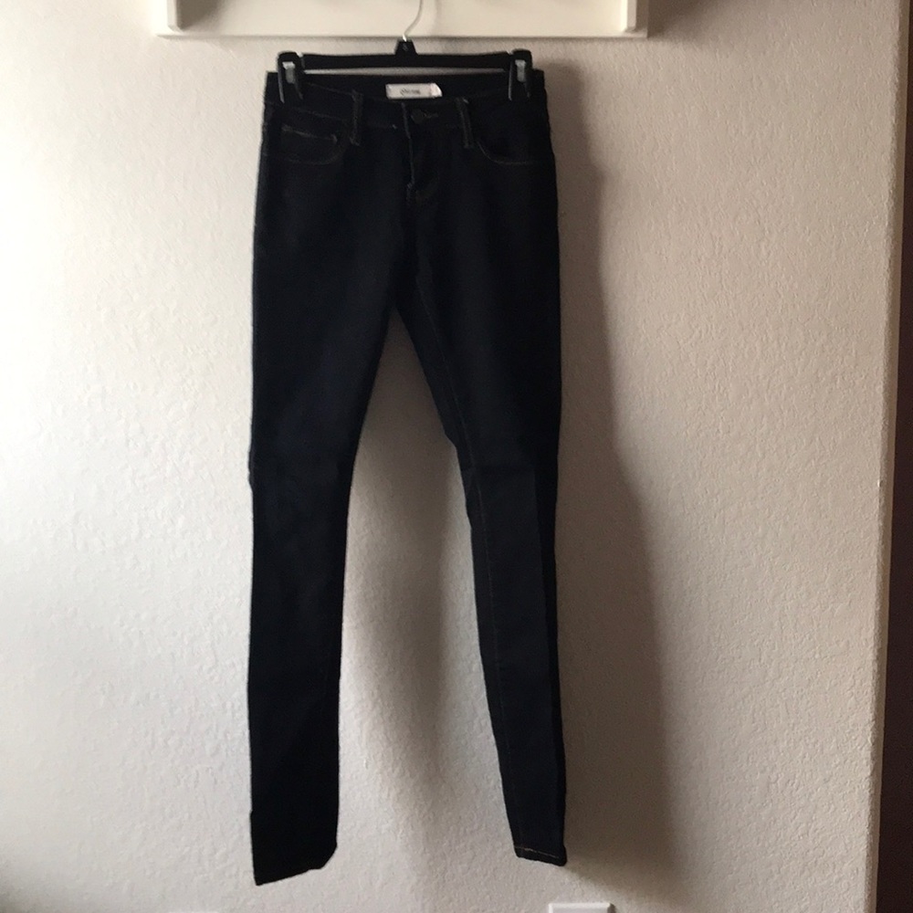 Very dark was jeggings